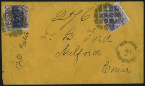 Sale 1026, Lot 1844, 1869 Pictorial Issue on Cover