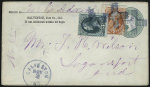 Sale 1026, Lot 1848, Bank Note thru Louisiana Purchase Issues on Cover