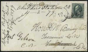 Sale 1026, Lot 1850, Bank Note thru Louisiana Purchase Issues on Cover