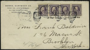 Sale 1026, Lot 1878, Washington-Franklin thru Later Issues on Cover
