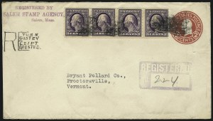 Sale 1026, Lot 1879, Washington-Franklin thru Later Issues on Cover