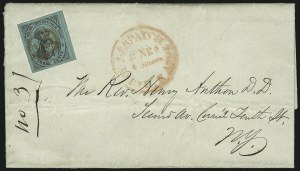 Sale 1026, Lot 1911, Carriers and Locals: Stamps and Covers
