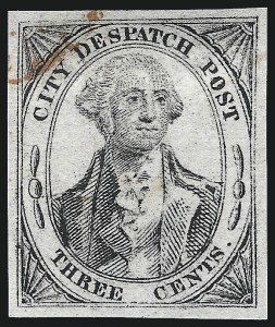 Sale 1026, Lot 1918, Carriers and Locals: Stamps and Covers