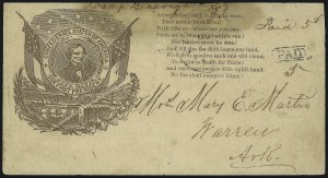 Sale 1026, Lot 1927, Civil War and Confederate States thru Hawaii: Stamps and Covers