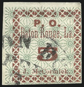 Sale 1026, Lot 1931, Civil War and Confederate States thru Hawaii: Stamps and Covers