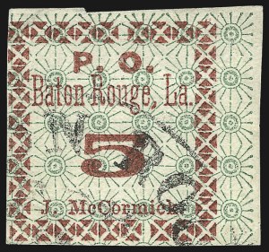 Sale 1026, Lot 1932, Civil War and Confederate States thru Hawaii: Stamps and Covers