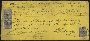 Sale 1026, Lot 1935, Civil War and Confederate States thru Hawaii: Stamps and Covers