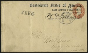 Sale 1026, Lot 1949, Civil War and Confederate States thru Hawaii: Stamps and Covers