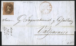 Sale 1026, Lot 2042, Foreign Stamps and Covers: Cape of Good Hope thru Chile