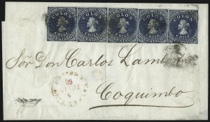 Sale 1026, Lot 2052, Foreign Stamps and Covers: Cape of Good Hope thru Chile