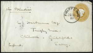 Sale 1026, Lot 2118, Foreign Stamps and Covers: India thru Western Australia