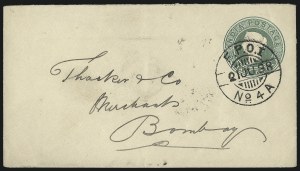 Sale 1026, Lot 2119, Foreign Stamps and Covers: India thru Western Australia