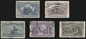 Sale 1027, Lot 115, Columbian Issue (Scott 230-245)