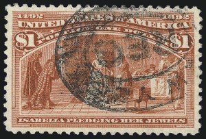 Sale 1027, Lot 124, Columbian Issue (Scott 230-245)