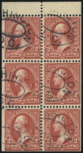 Sale 1027, Lot 160, 1898 Bureau Issue Change of Colors (Scott 279-283)