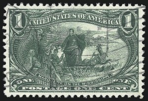 Sale 1027, Lot 161, Trans-Mississippi Issue (Scott 285-293)