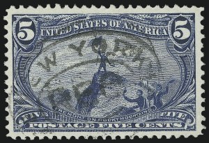 Sale 1027, Lot 163, Trans-Mississippi Issue (Scott 285-293)