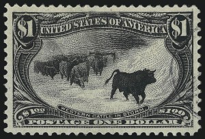 Sale 1027, Lot 166, Trans-Mississippi Issue (Scott 285-293)