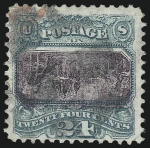Sale 1027, Lot 17, 1869 Pictorial Issue Inverts (Scott 119b-121b)