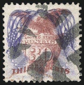 Sale 1027, Lot 18, 1869 Pictorial Issue Inverts (Scott 119b-121b)