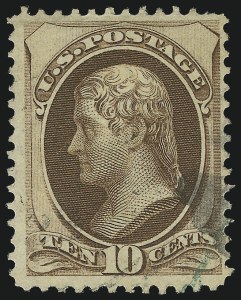Sale 1027, Lot 48, 1870-71 National Bank Note Co. I Grills (Scott 134A-141A)