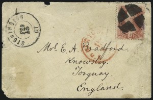 Sale 1027, Lot 55, 1870-71 National Bank Note Co. Ungrilled (Scott 145-155)