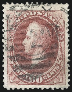 Sale 1027, Lot 64, 1870-71 National Bank Note Co. Ungrilled (Scott 145-155)