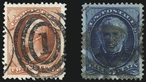 Sale 1027, Lot 79, 1875 Continental Bank Note Co. Issues (Scott 175-179)