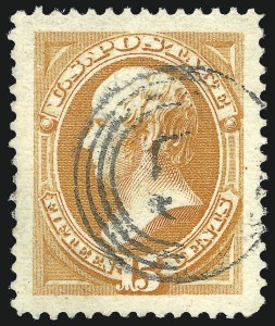 Sale Number 1027, Lot Number 89, 1879 Continental Bank Note Co. Issue (Scott 182-191) Sale Number 1027, Lot Number 89, 1879 Continental Bank Note Co. Issue (Scott 182-191)