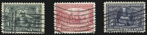 Sale 1028, Lot 320, Louisiana Purchase and Jamestown Issues (Scott 323-330)