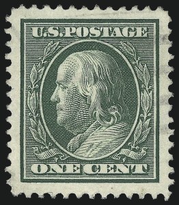 Sale Number 1028, Lot Number 321, 1908-09 Perf 12 Double-Line Watermark Issue (Scott 331-356)