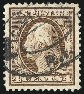 Sale 1028, Lot 325, 1908-09 Perf 12 Double-Line Watermark Issue (Scott 331-356)