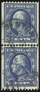 Sale 1028, Lot 331, 1908-09 Perf 12 Double-Line Watermark Issue (Scott 331-356)