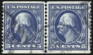 Sale 1028, Lot 335, 1908-09 Perf 12 Double-Line Watermark Issue (Scott 331-356)
