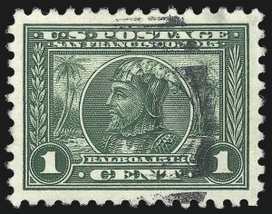 Sale 1028, Lot 367, Panama-Pacific Issue (Scott 397-404)