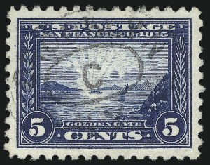 Sale Number 1028, Lot Number 368, Panama-Pacific Issue (Scott 397-404)