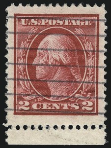 Sale 1028, Lot 372, 1912-14 Perf 12 Double-Line Watermark Issue-New Designs (Scott 405-422)