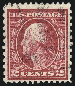 Sale 1028, Lot 383, 1914 Perf 12 x 10 Issue and Perf 10 x 12 Issue (Scott 423A-423D)