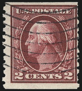 Sale 1028, Lot 391, 1913-15 Perf 10 Single-Line Watermark Issue (Scott 424-447)