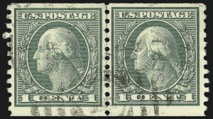 Sale 1028, Lot 398, 1914-16 Rotary Press Issues (Scott 448-459)