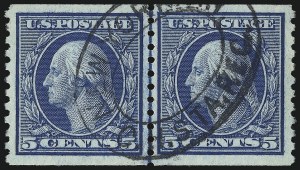 Sale 1028, Lot 404, 1914-16 Rotary Press Issues (Scott 448-459)