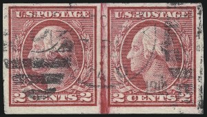 Sale 1028, Lot 405, 1914-16 Rotary Press Issues (Scott 448-459)