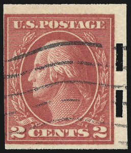 Sale 1028, Lot 412, 1916-17 Imperforate Issue (Scott 482A)