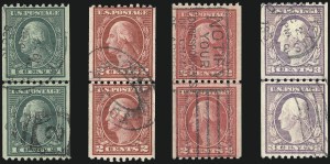 Sale 1028, Lot 413, 1916-22 Perf 10 Rotary Press Issues (Scott 486-491)