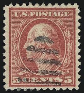Sale 1028, Lot 428, 1917-19 Perf 11 Unwatermarked Issue (Scott 498-518b)