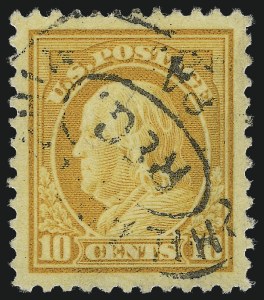 Sale 1028, Lot 432, 1917-19 Perf 11 Unwatermarked Issue (Scott 498-518b)