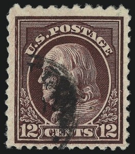 Sale 1028, Lot 435, 1917-19 Perf 11 Unwatermarked Issue (Scott 498-518b)