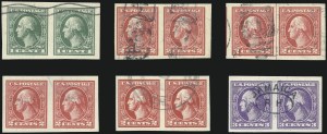Sale 1028, Lot 451, 1918-20 Offset Printing Issues (Scott 525-536)
