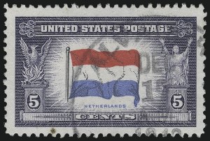 Sale 1028, Lot 505, Overrun Countries (Scott 909-920)