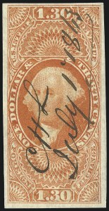 Sale 1031, Lot 1010, First Issue Imperforate